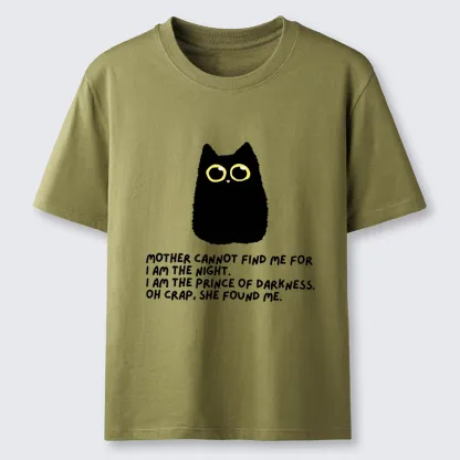 Tokyo-Tiger Playing Hide-and-seek With A Black Cat Classic T-Shirt