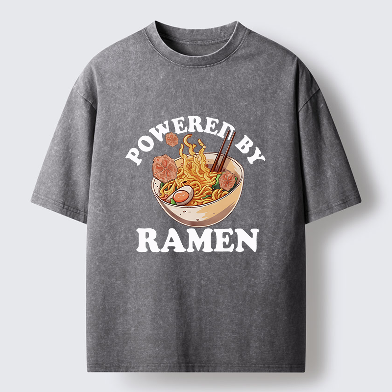 Tokyo-Tiger Powered By Ramen Washed T-Shirt