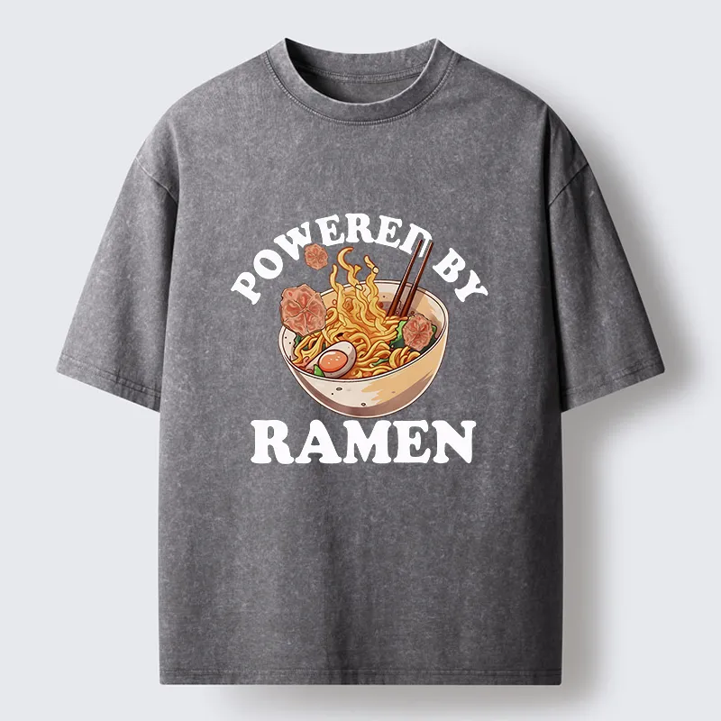 Tokyo-Tiger Powered By Ramen Washed T-Shirt