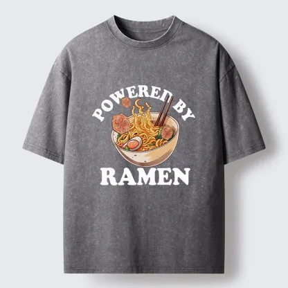 Tokyo-Tiger Powered By Ramen Washed T-Shirt