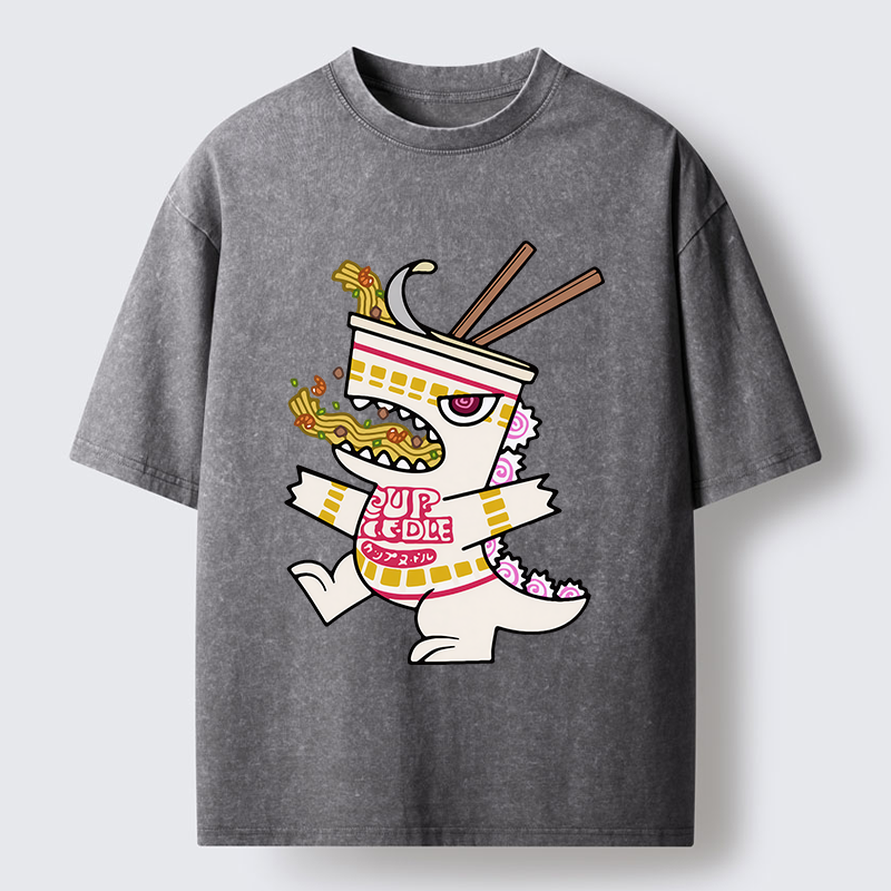 Tokyo-Tiger Ramenzilla Washed T-Shirt