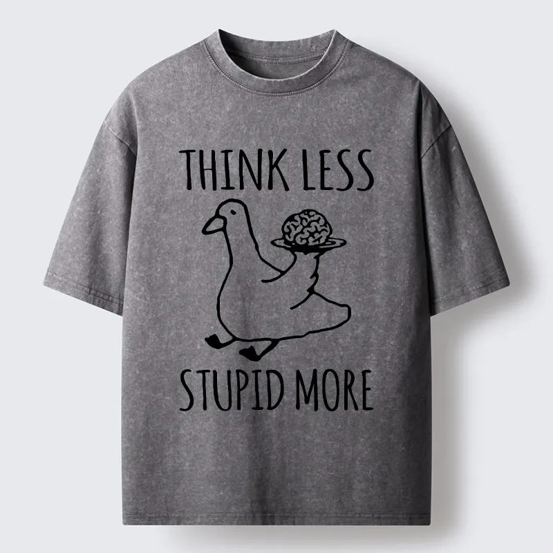 Tokyo-Tiger Foolish Goose Is Even More Foolish Washed T-Shirt