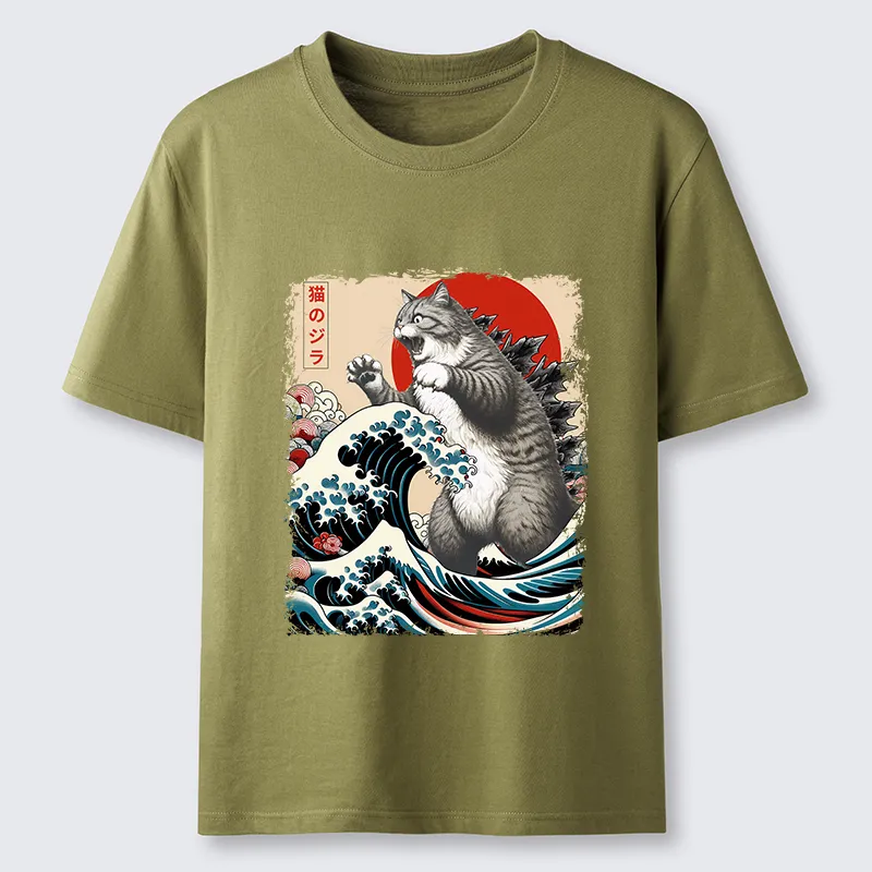 Tokyo-Tiger Fat Catzilla Classic T-Shirt