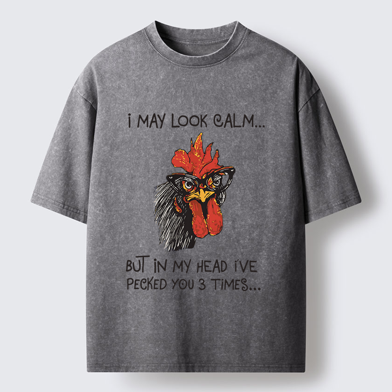 Tokyo-Tiger Inner Rebellion Washed T-Shirt