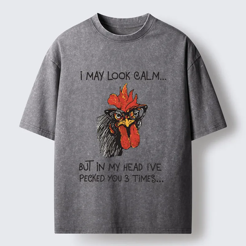 Tokyo-Tiger Inner Rebellion Washed T-Shirt