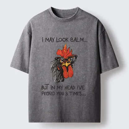 Tokyo-Tiger Inner Rebellion Washed T-Shirt