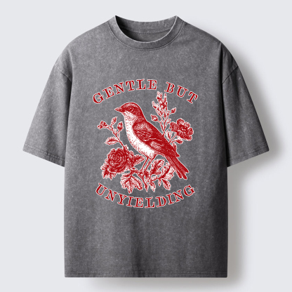 Tokyo-Tiger Gentle But Unyielding Washed T-Shirt