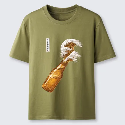 Tokyo-Tiger Beer Wave Classic T-Shirt