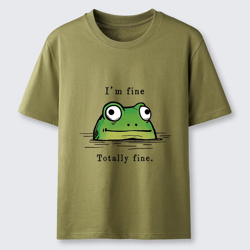 Tokyo-Tiger Totally Fine frog Classic T-Shirt