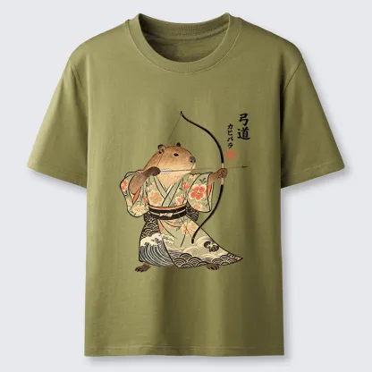 Tokyo-Tiger Capybara Archery Classic T-Shirt