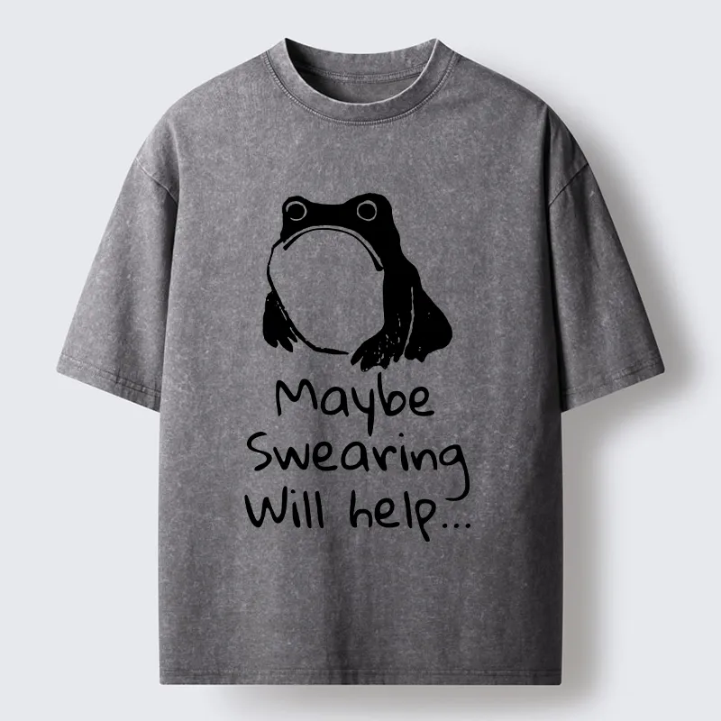 Tokyo-Tiger Unhappy Frog Washed T-Shirt