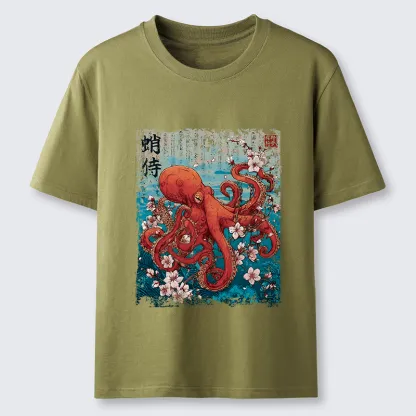 Tokyo-Tiger The Eight-Armed Samurai Classic T-Shirt