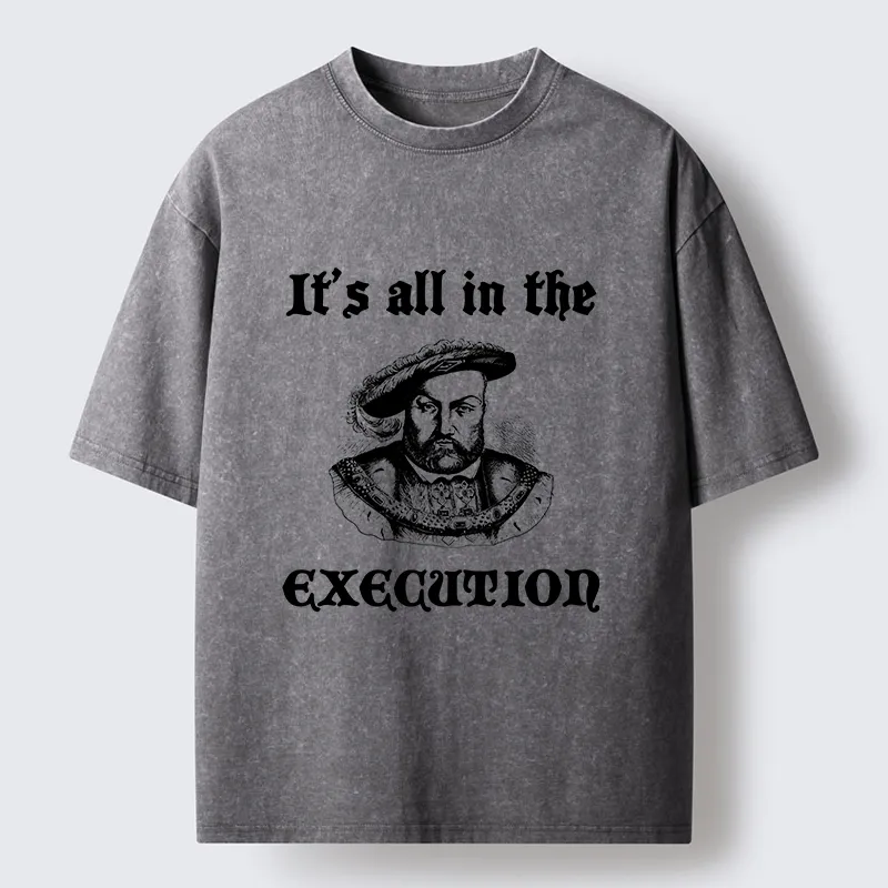 Tokyo-Tiger It’s All In The Execution Washed T-Shirt