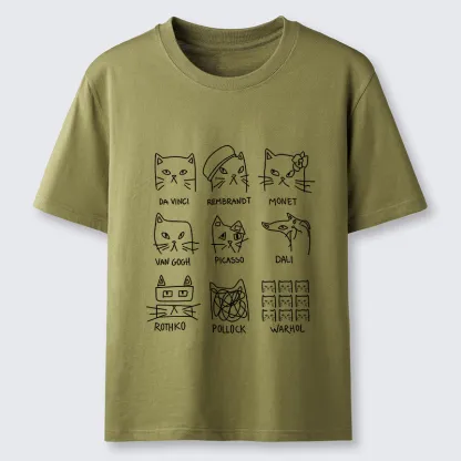 Tokyo-Tiger Artistic Cats Classic T-Shirt
