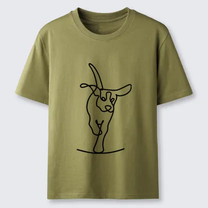 Tokyo-Tiger Minimalist Dog Classic T-Shirt