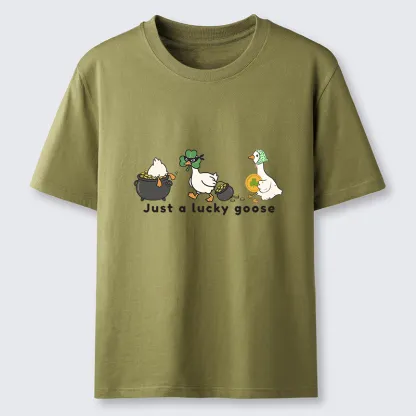 Tokyo-Tiger Just A Lucky Goose Meme Classic T-Shirt