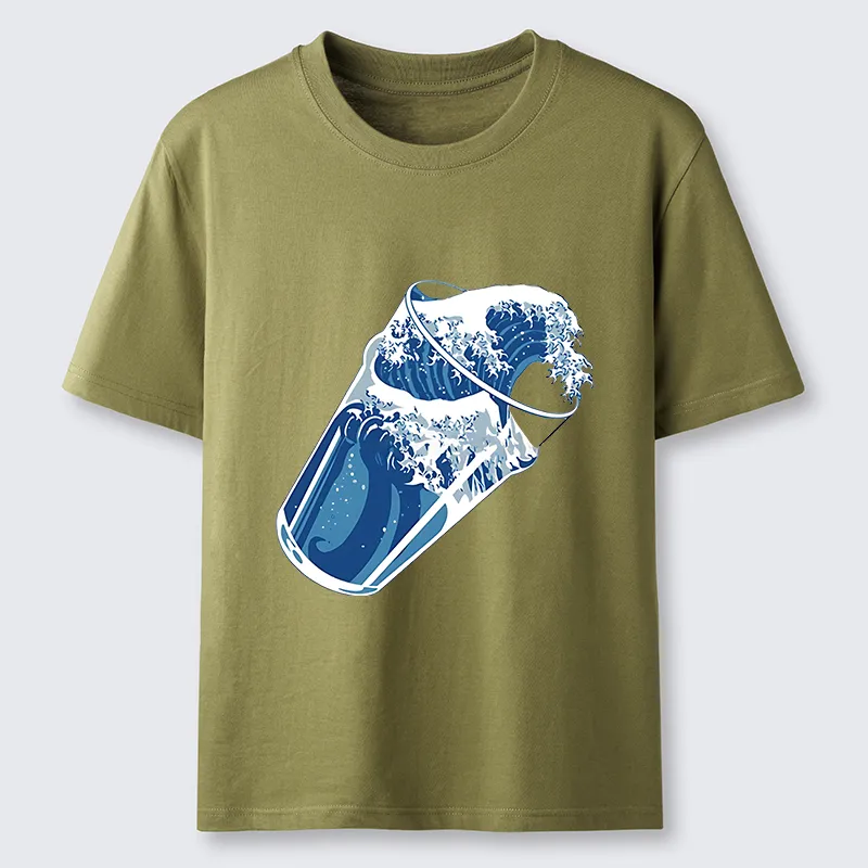 Tokyo-Tiger Waves In The Cup Classic T-Shirt