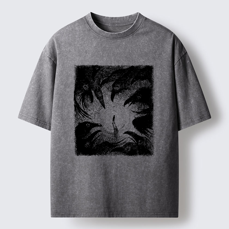 Tokyo-Tiger Deep In The Abyss Washed T-Shirt