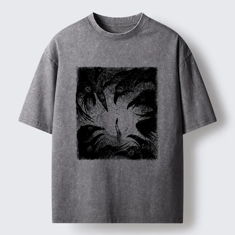 Tokyo-Tiger Deep In The Abyss Washed T-Shirt