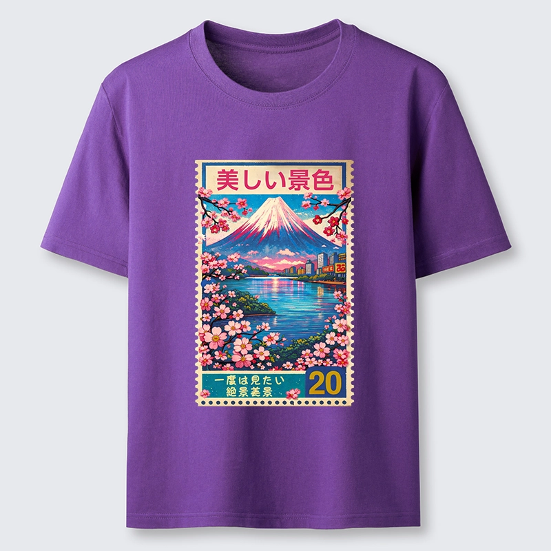 Tokyo-Tiger Springtime Scenery Classic T-Shirt