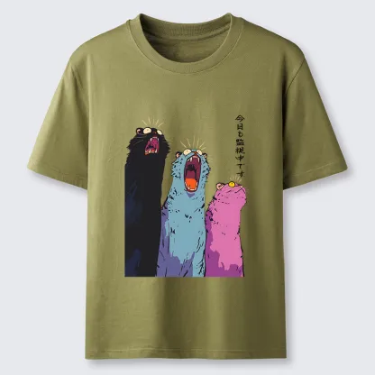 Tokyo-Tiger Howling Cat Classic T-Shirt