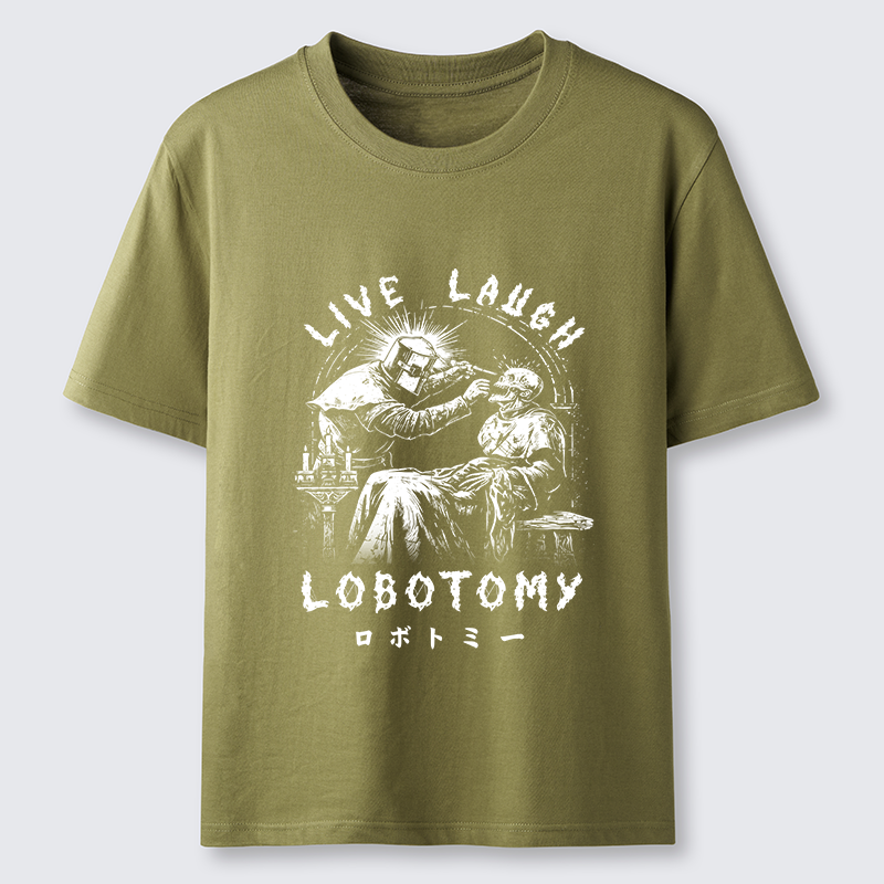 Tokyo-Tiger Live Laugh Lobotomy Funny Classic T-Shirt