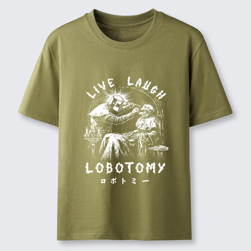 Tokyo-Tiger Live Laugh Lobotomy Funny Classic T-Shirt