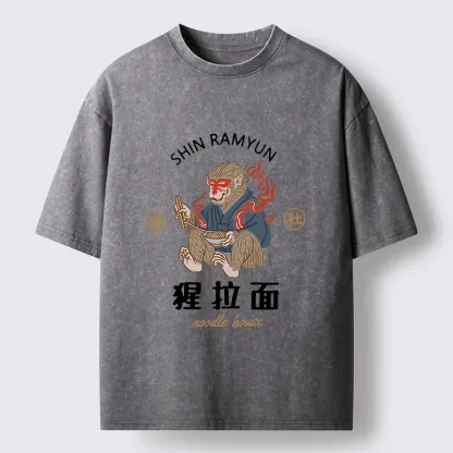 Tokyo-Tiger Shin Ramyun Washed T-Shirt