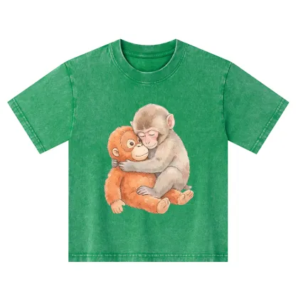 Tokyo-Tiger Poor Punch Kids Washed T-Shirt