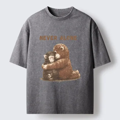 Tokyo-Tiger Lonely Punch Washed T-Shirt