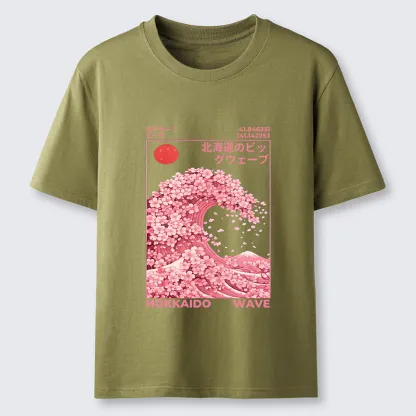 Tokyo-Tiger Sakura Wave Classic T-Shirt