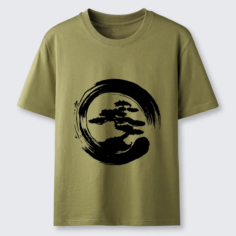 Tokyo-Tiger Zen Bonsai Classic T-Shirt