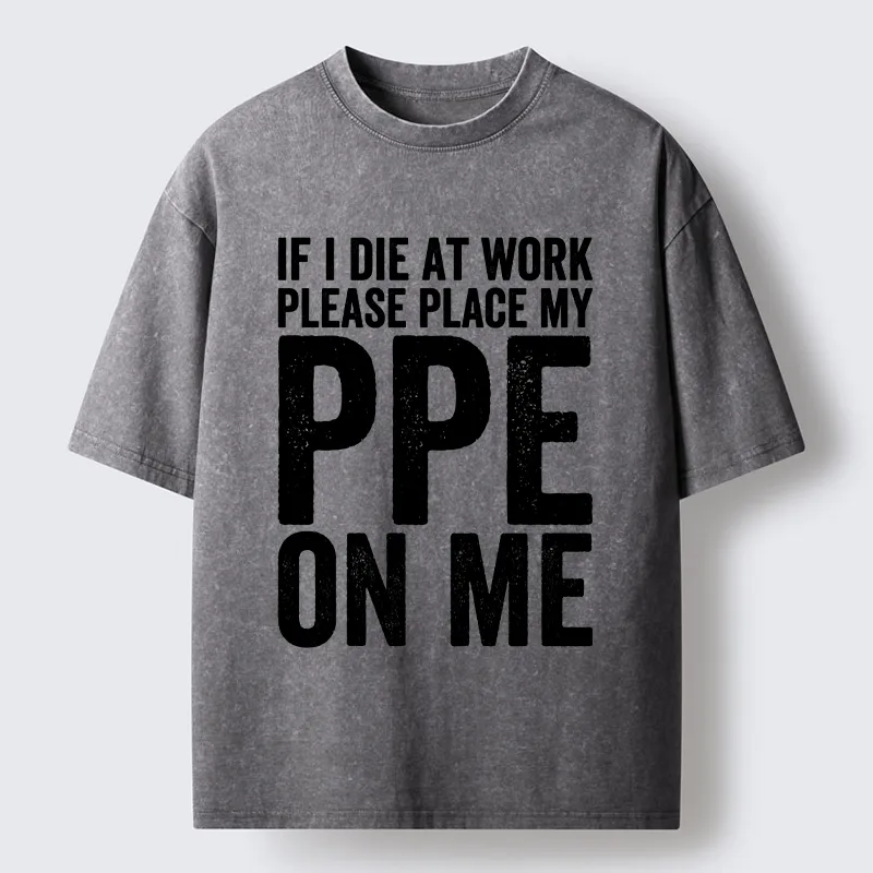 Tokyo-Tiger PPE Funny Washed T-Shirt