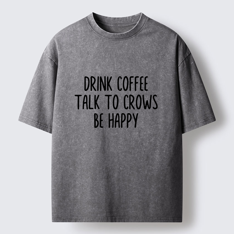 Tokyo-Tiger Happy Life Washed T-Shirt