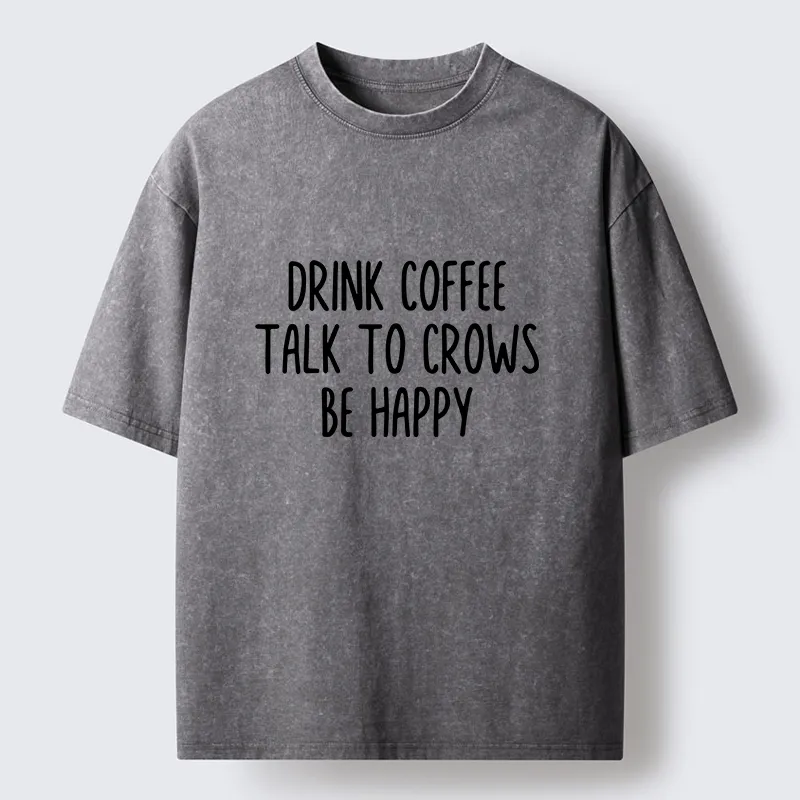 Tokyo-Tiger Happy Life Washed T-Shirt