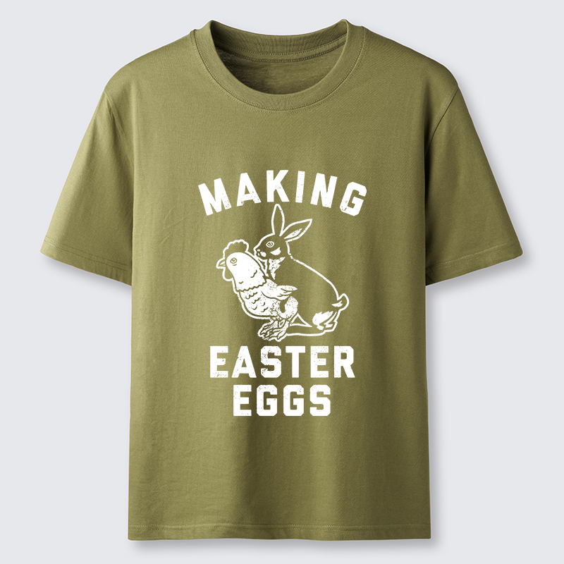 Tokyo-Tiger Making Eggs Easter Classic T-Shirt