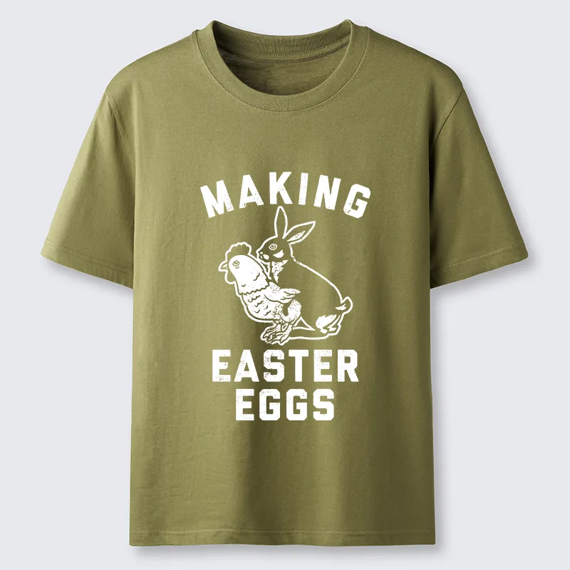 Tokyo-Tiger Making Eggs Easter Classic T-Shirt