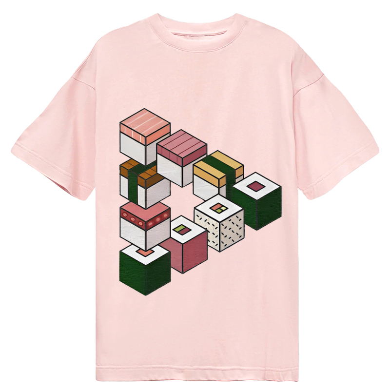 Tokyo-Tiger Infinite Loop Sushi Classic T-Shirt