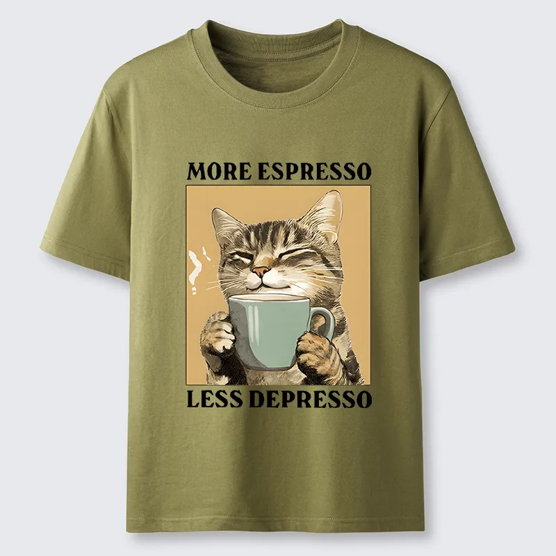 Tokyo-Tiger Cute Cat Drinking Coffee Classic T-Shirt Sale