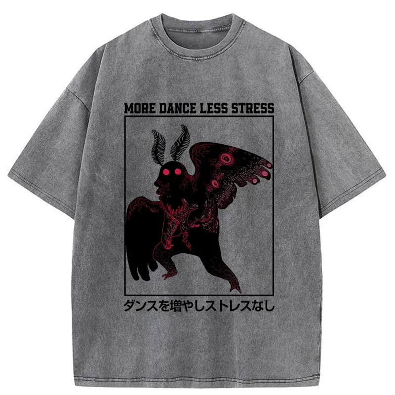 Tokyo-Tiger More Dance Less Stress Washed T-Shirt Sale