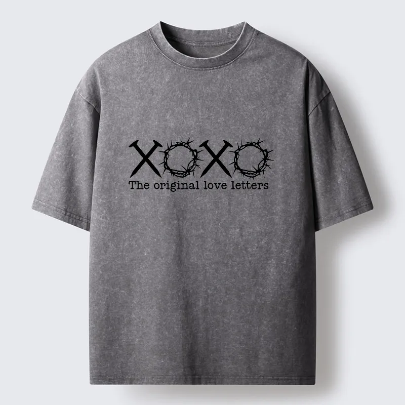 Tokyo-Tiger The First Love Letters Ever Written Washed T-Shirt