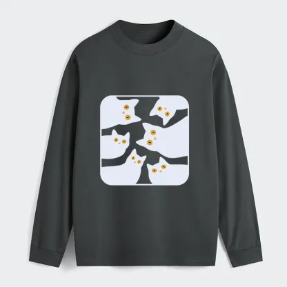 Tokyo-Tiger Cats Are Watching You Classic Long Sleeve T-Shirt