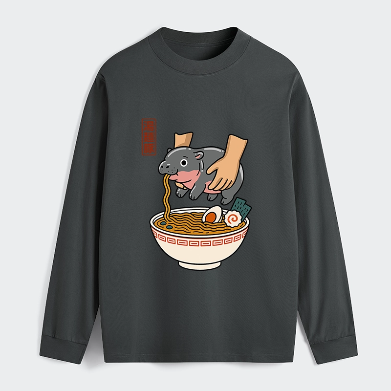 Tokyo-Tiger Noodles Got Me Classic Long Sleeve T-Shirt