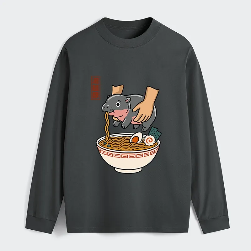 Tokyo-Tiger Noodles Got Me Classic Long Sleeve T-Shirt