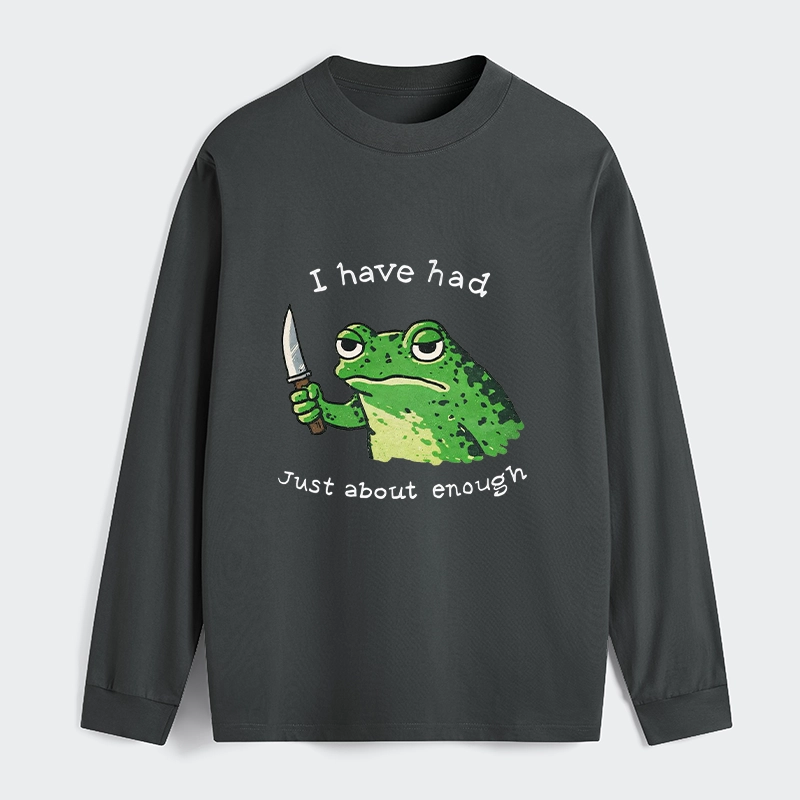 Tokyo-Tiger Impatient Frog Classic Long Sleeve T-Shirt
