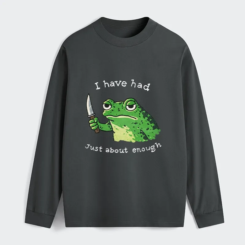 Tokyo-Tiger Impatient Frog Classic Long Sleeve T-Shirt