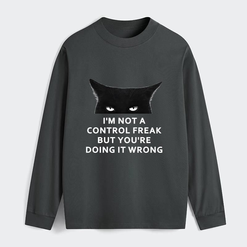 Tokyo-Tiger Control Freak Funny Classic Long Sleeve T-Shirt