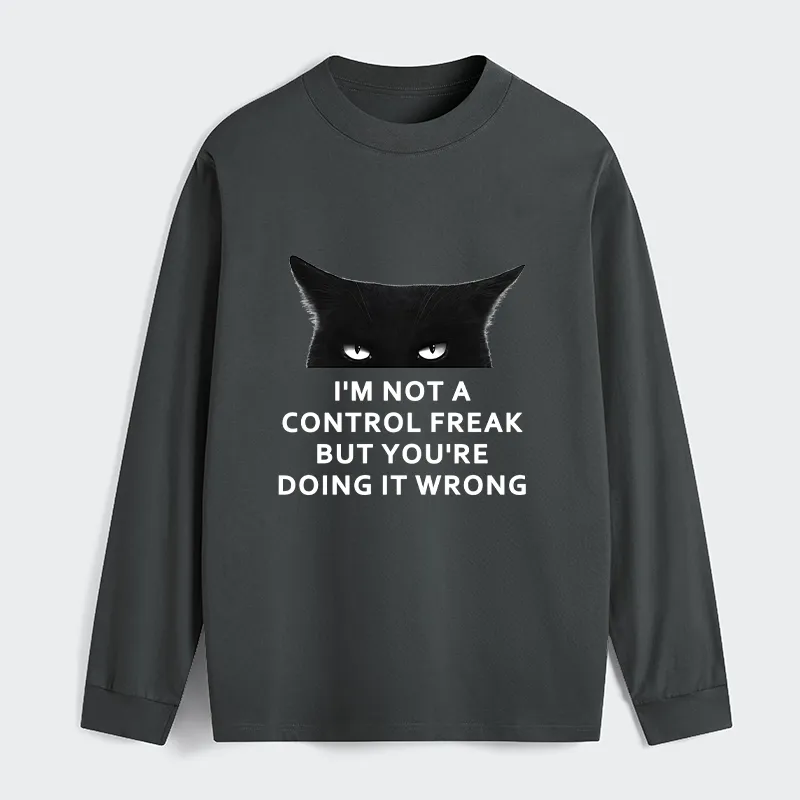 Tokyo-Tiger Control Freak Funny Classic Long Sleeve T-Shirt