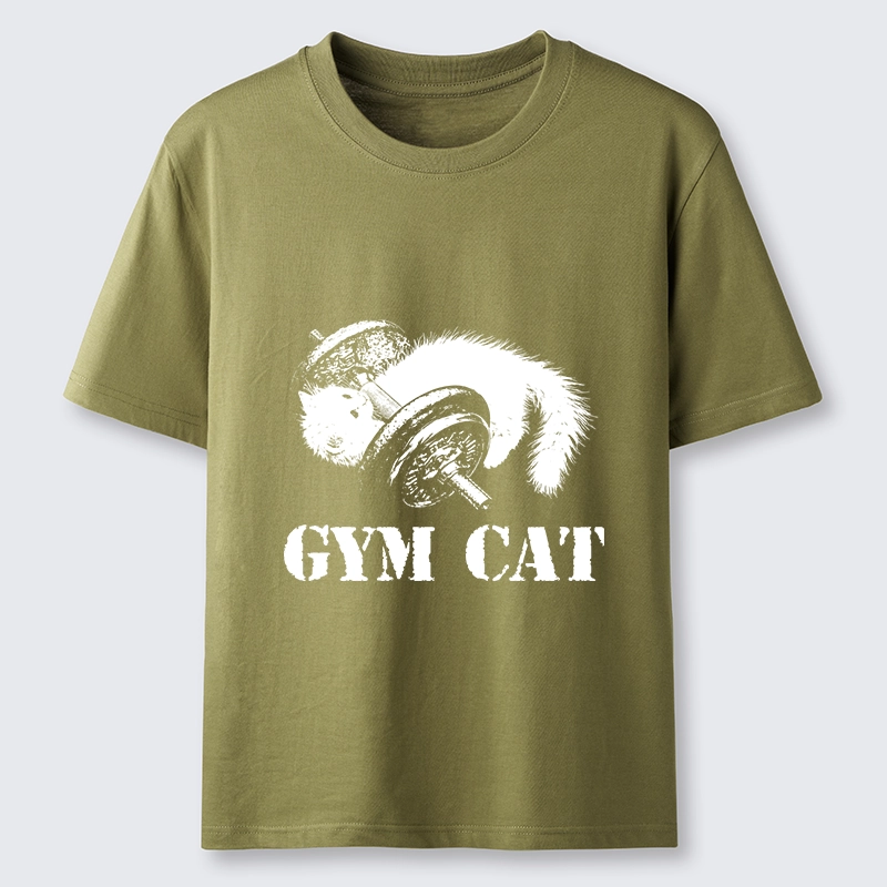 Tokyo-Tiger Cat Pumping Iron At The Gym Classic T-Shirt