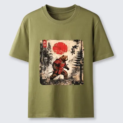 Tokyo-Tiger Japanese Samurai Bear With Katana Classic T-Shirt